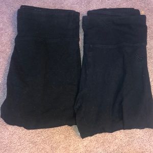 2 black justice leggings